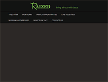 Tablet Screenshot of livingraized.com